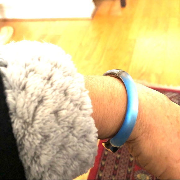 Alexis Bittar Indigo Hinge Bracelet And Earrings Set - Picture 11 of 16